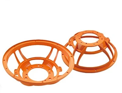高品質 12 インチ黄色スピーカー部品スピーカー フレーム